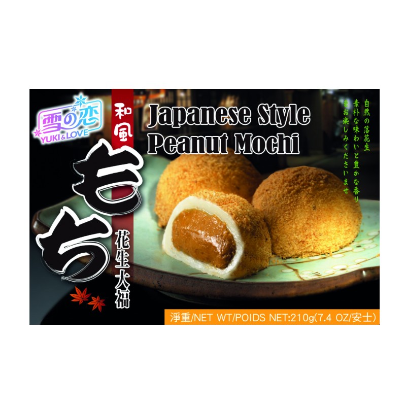 Mochi cacahuètes 210g