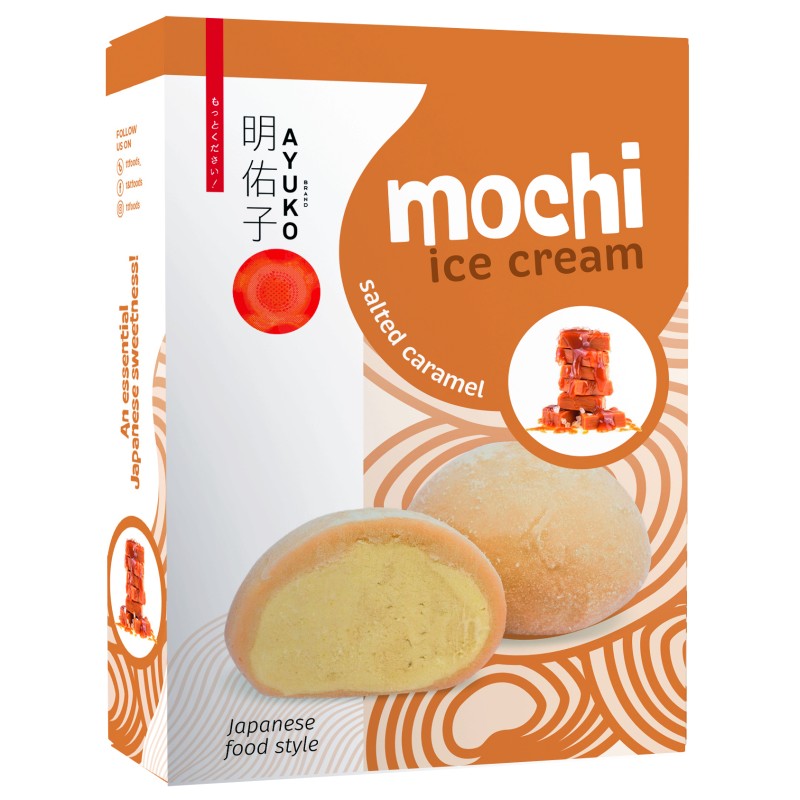 Mochi glacé au caramel salé x6 180g