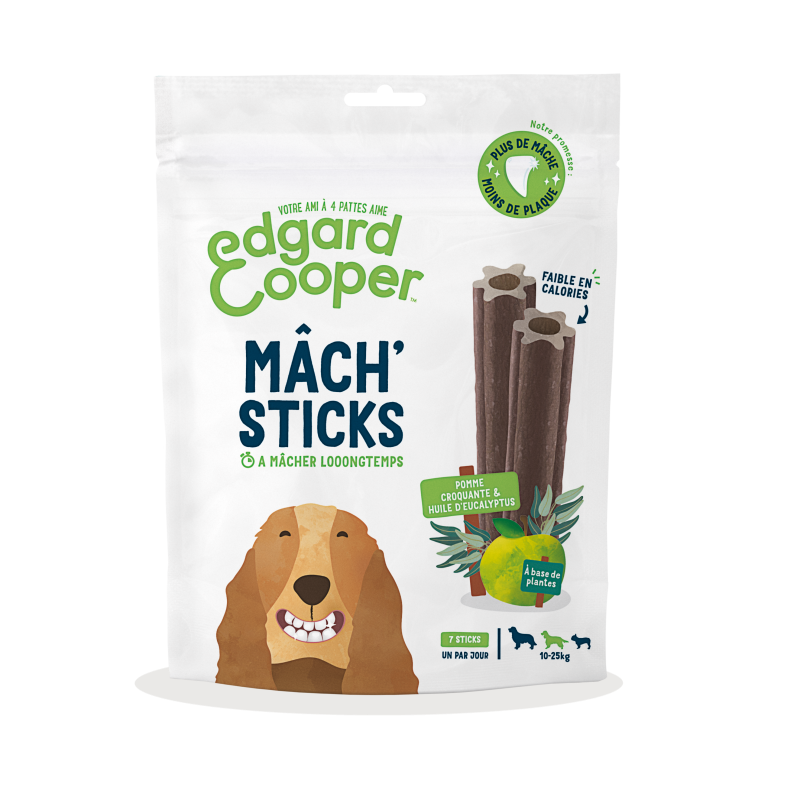 Mâch'Sticks Pomme et Eucalyptus x7 160g