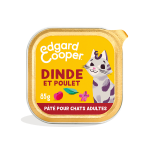 Pâtée à la Dinde et Poulet pour Chat Adulte 85g