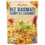 Riz basmati curry et légumes 250g