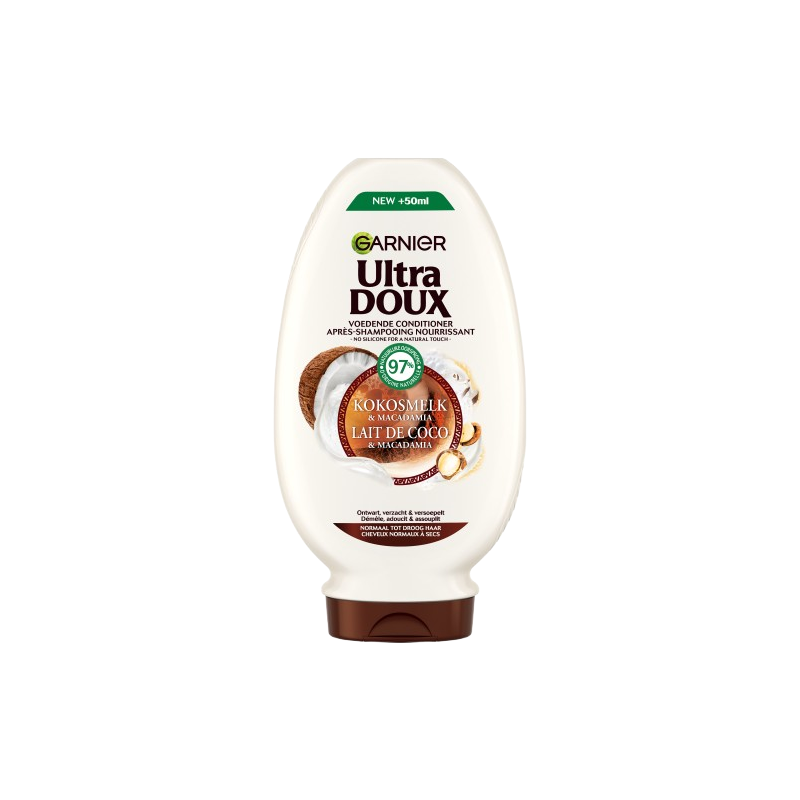 Après-shampoing nourrissant au lait de coco & macadamia 200 ml
