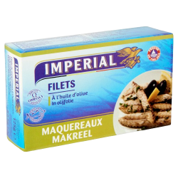 Maqueraux sauvage à l'huile d'olive en filet 125g