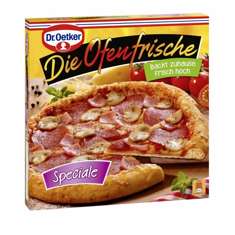 Pizza die ofenfrische spéciale salami 415g
