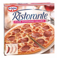 Pizza ristorante pepperoni et salami 320g