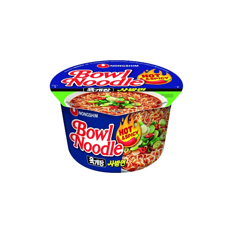 Cup nouilles épicées et piquantes 100g