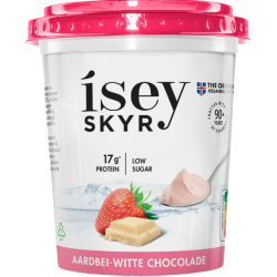 Skyr Editon Limitée Fraise avec Morceaux de Chocolat Blanc 400g