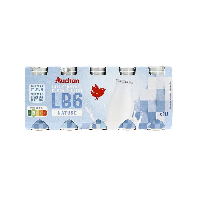 Yaourt à boire LB6 nature 10x100g