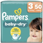 Couches baby dry taille 3 6-10kg x50