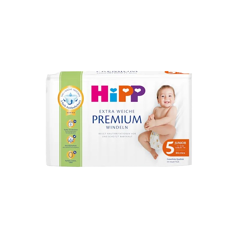 Couches premium junior taille 5 11-16kg x44