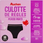 Culotte de règles flux modéré taille M 38/40 noir x1