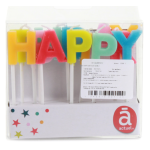 Bougies Anniversaire Lettre Happy Birthday