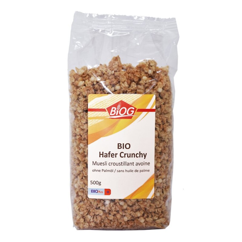 Muesli croustillant avoine sans huile de palme 500g