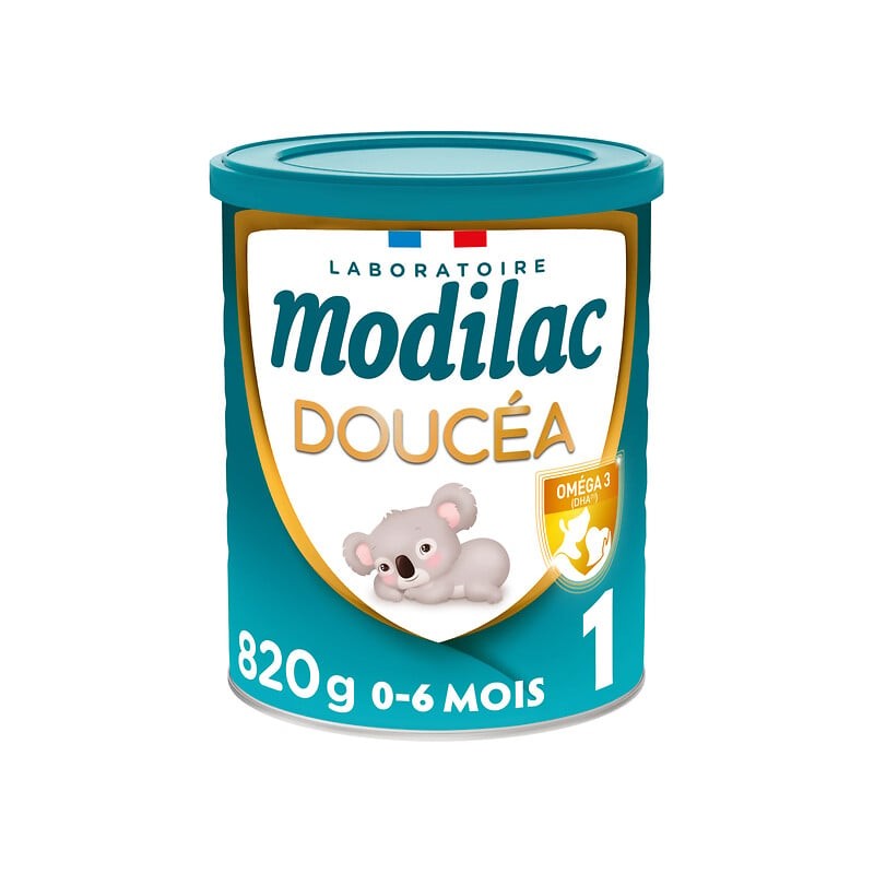 Lait en poudre doucéa 1 1er âge dès la naissance 820g