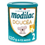 Lait en poudre doucéa 2 2ème âge dès 6 mois 820g