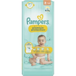 Couches premium protection taille 3 6-10kg x46