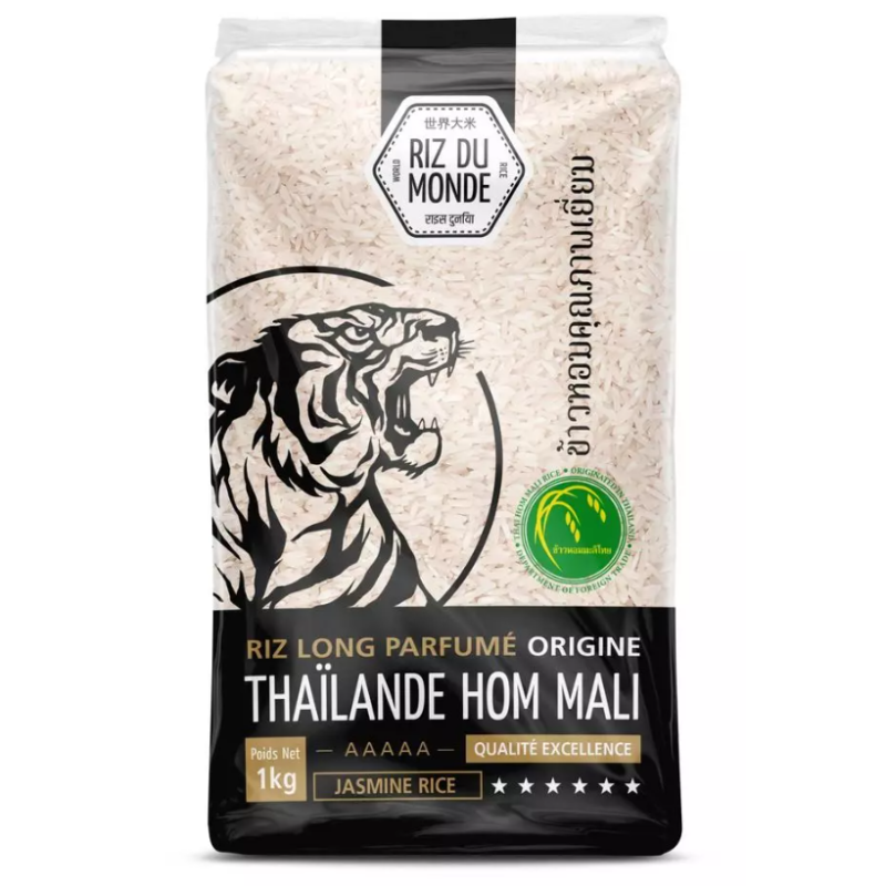 Riz long parfumé Thaï Hom Mali 1kg
