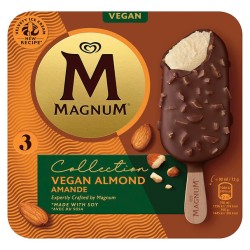 Glace amande vegan x3 216g