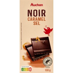 CULTIVONS LE BON Tablette de chocolat noir caramel et sel marin 100g