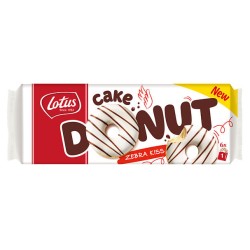 Cake donut avec glaçage zebra kiss x6 204g