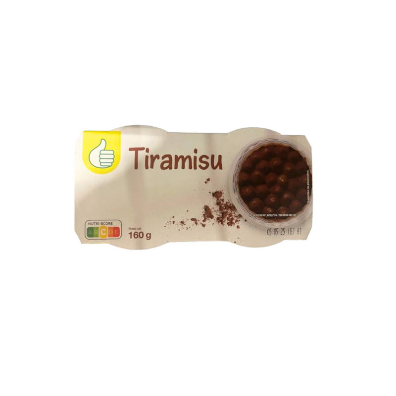 Tiramisu 2x80g