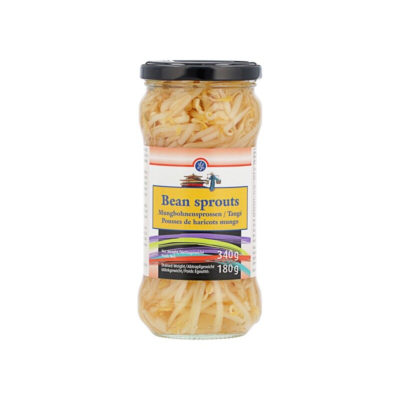 Pousses de haricots mungo 340g