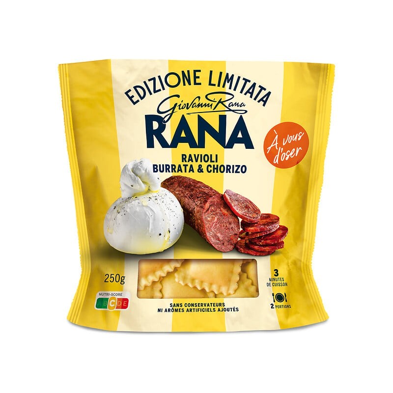 Ravioli burrata et chorizo 250g