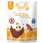Purée lisse Ma mouliné patates douces et poulet Halal dès 6 mois 150g