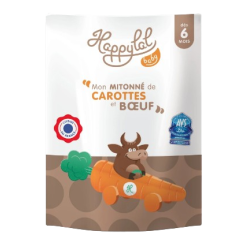 Mon mitonné de carotte et boeuf dès 6 mois halal 150g