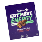 Barres fruitées energy cranberry datte abricot raisin x6 150g