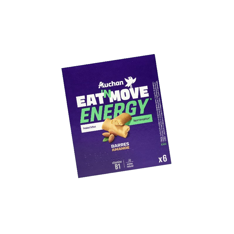 Barre energy amande x6 150g