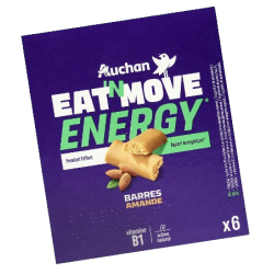 Barre energy amande x6 150g