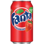 Boisson gazeuse saveur fraise 35.5cl