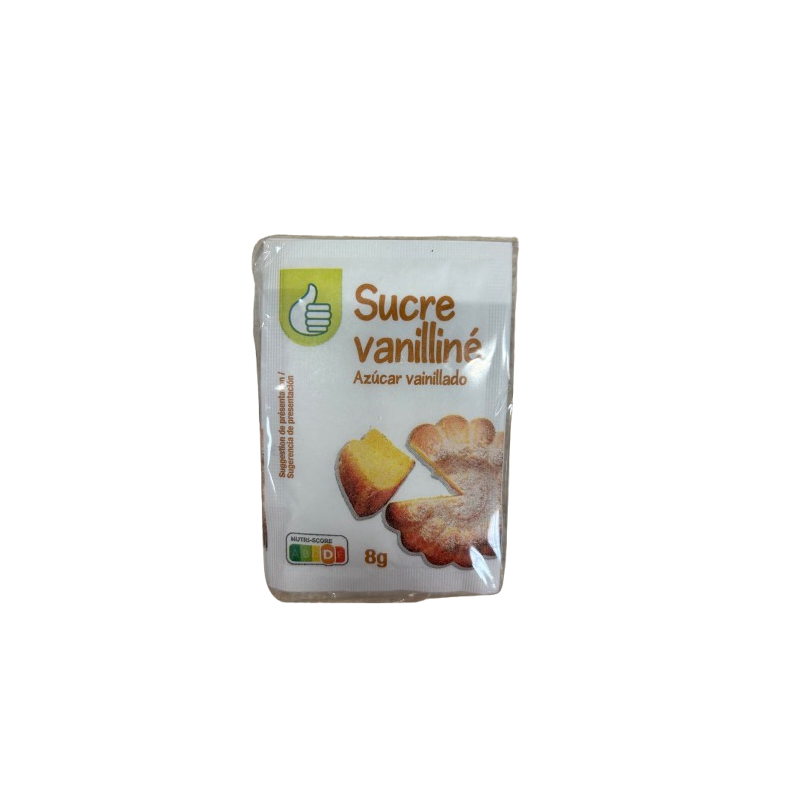 Sucre vanillé en sachet x10 80g