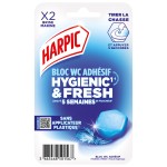 Bloc WC adhésif frais et hygiénique brise marine x2
