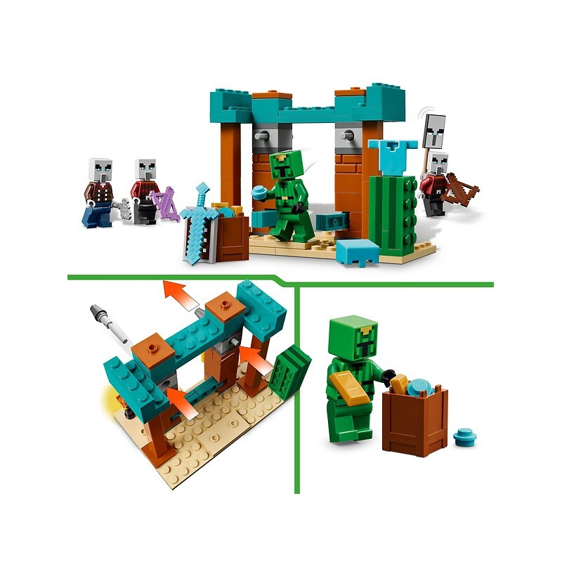 Minecraft la patrouille d'illageois du désert 21267