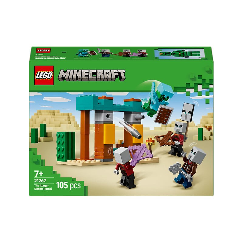 Minecraft la patrouille d'illageois du désert 21267