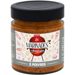 Marinade 3 poivres 170g