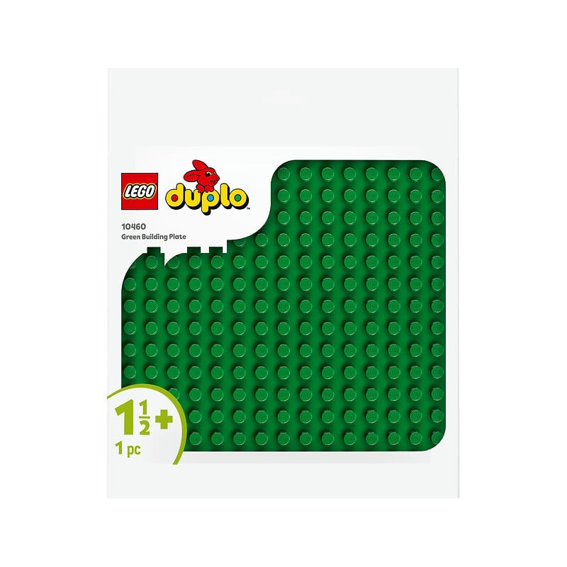 Duplo plaque de construction verte 10460
