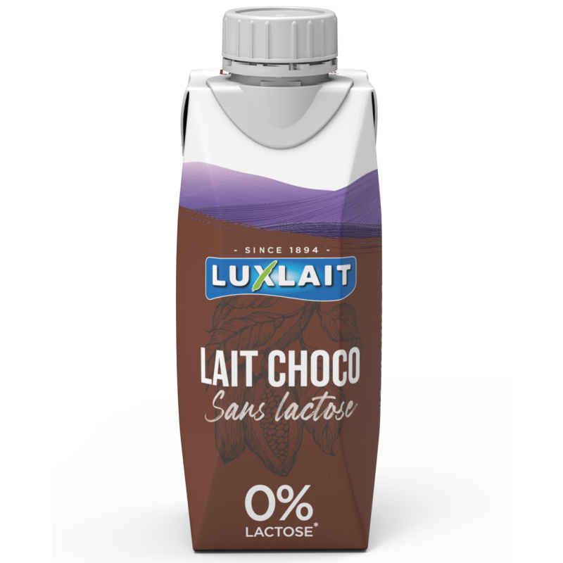 Lait choco 1.6%MG sans lactose 25cl