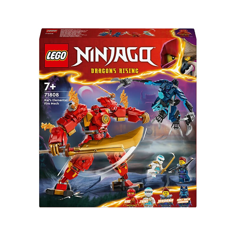 Ninjago le robot élémentaire du feu de Kai 71808