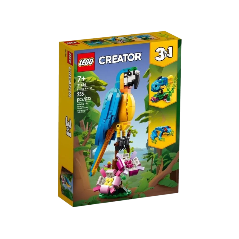 Creator 3en1 le perroquet exotique 31136
