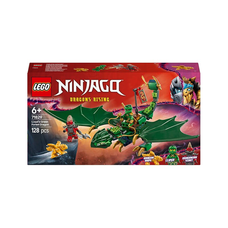 Ninjago la dragon vert de la foret de Lloyd 71829