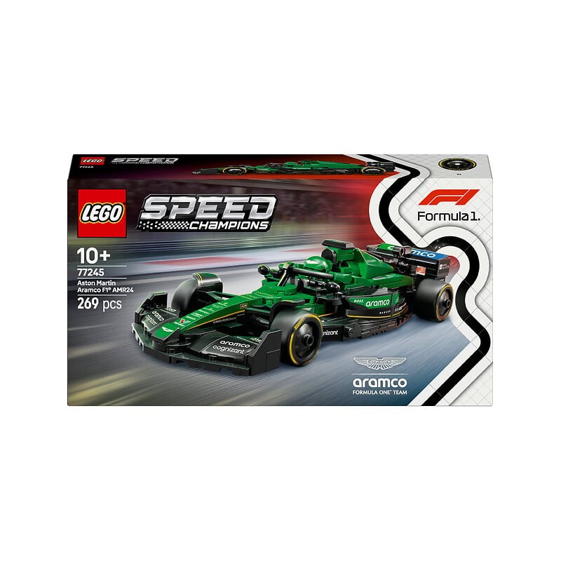 Speed Champions voiture F1 Aston Martin Aramco AMR24 77245