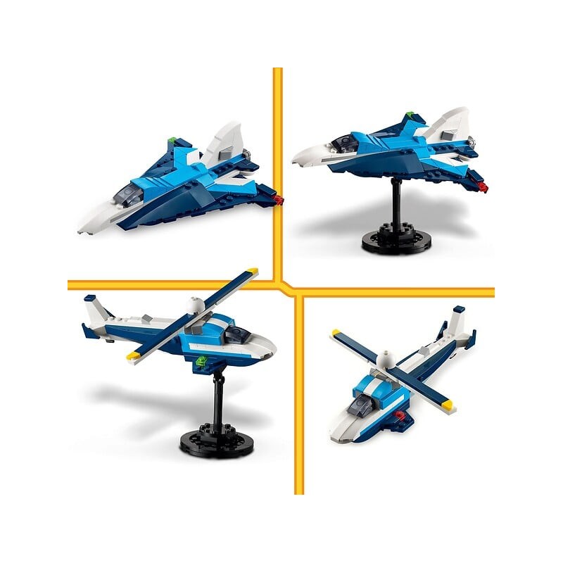 Creator 3en1 aeronef l'avion de course 31160