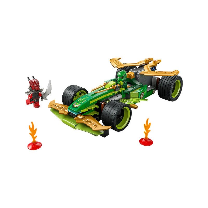 Ninjago la voiture de course à rétrofriction de Lloyd 71828