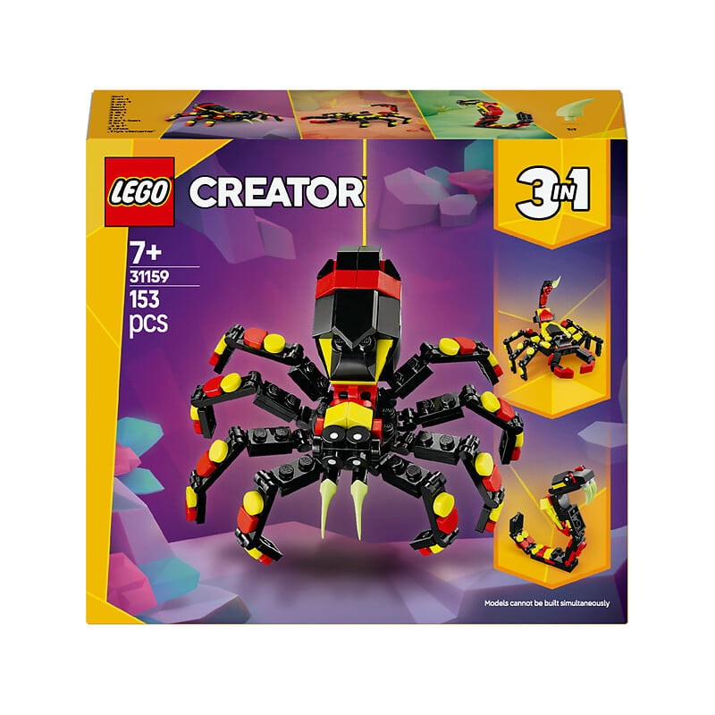 Creator 3en1 animaux sauvages   l'araignée surprenante 31159 dès 7 ans