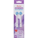 Recharge brosse à dents électrique cross action compatible Oral-B x2