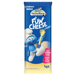 Bâtonnets de fromage les Schtroumpfs x4 80g