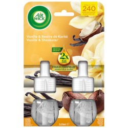 Recharge diffuseur électrique désodorisant vanille et beurre de karité x2